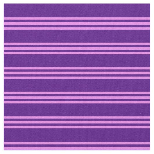 Indigo en Violet Lined Pattern Stof (Close Up)