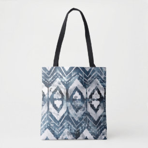 Indigo-extractie - Geometrisch Draagtas