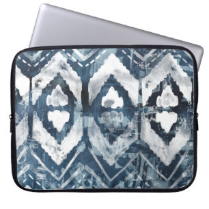 Indigo-extractie - Geometrisch Laptop Sleeve