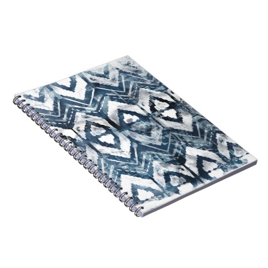 Indigo-extractie - Geometrisch Notitieboek (Rechterzijde)