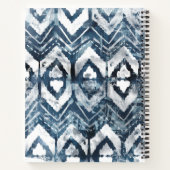 Indigo-extractie - Geometrisch Notitieboek (Achterkant)