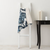 Indigo-extractie - Geometrisch Sherpa Deken (In situ)