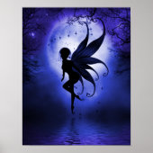 Indigo Fairy 11 x 14 Poster (Devant)