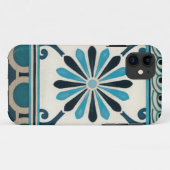 Indigo Frieze II, niet in reliëf Case-Mate iPhone Case (Achterkant (horizontaal))