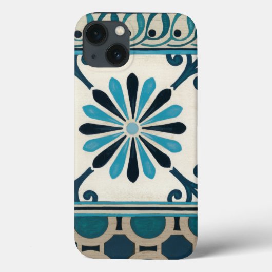 Indigo Frieze II, niet in reliëf Case-Mate iPhone Case (Achterkant)