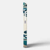 Indigo Frieze II, niet in reliëf Case-Mate iPhone Case (Achterkant / Links)