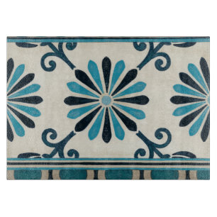 Indigo Frieze II, niet in reliëf Snijplank