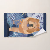 INDIGO gladde chow badhanddoek set Bad Handdoek (Handdoek)
