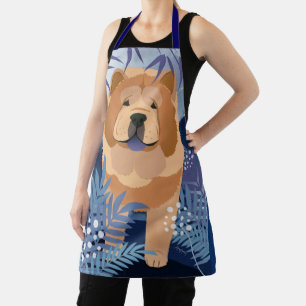 INDIGO gladde chow grooming chef-schort Schort