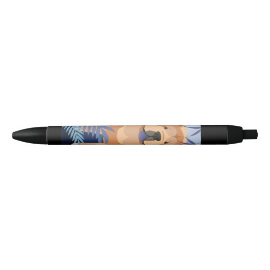 INDIGO gladde chow inkt pen (Voorkant)