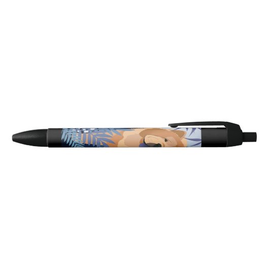 INDIGO gladde chow inkt pen (Bovenkant)