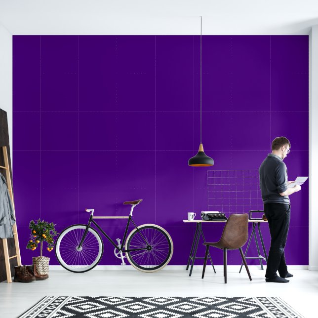 Indigo hex code 4B0082  Behang (Woonkamer)