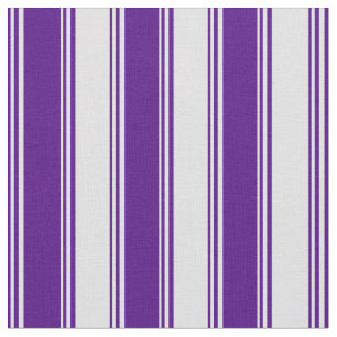 Indigo & Lavender Colored Patroon van Stripes Stof