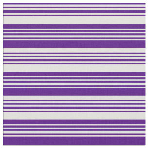 Indigo & Light Cyan Pattern of Stripes Stof