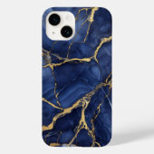 Indigo Marble Case-Mate iPhone Case (Achterkant)