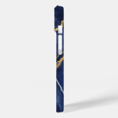 Indigo Marble Case-Mate iPhone Case (Achterkant / Links)
