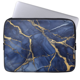 Indigo Marble Laptop Sleeve