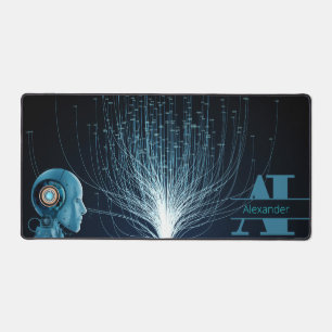 Indigo moderne Intelligence Artificielle Personnal