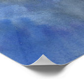 Indigo Moon Fairy en Cat Poster Print (Hoek)