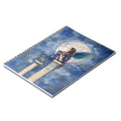 Indigo Moon Fantasy Fairy en Cat Notitieboek (Linkerzijde)