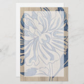 Indigo Mum Briefpapier (Voorkant / Achterkant)