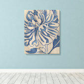 Indigo Mum Canvas Afdruk (Insitu (Houten vloer))