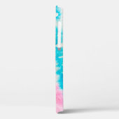 Indigo Old Dirty Wall. Dye Bohemian. Gele spiegel Case-Mate iPhone Case (Achterkant / Links)