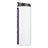 Indigo Orange Blue Business Bouteille d'eau Tumble (Tourné sur la droite)