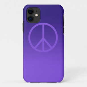 Indigo Paarse vredes iPhone 11 Hoesje