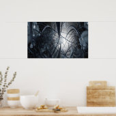 Indigo Perception Poster (Keuken)