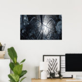 Indigo Perception Poster (Thuiskantoor)