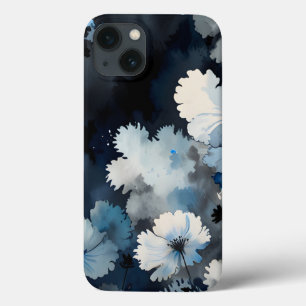 Indigo Petals iPhone 13 Hoesje