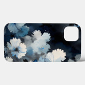 Indigo Petals Case-Mate iPhone Case (Achterkant (horizontaal))