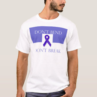 Indigo Ribbon - Bend niet tegen Break T-shirt
