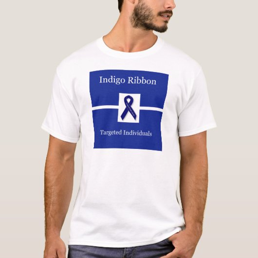 Indigo Ribbon in viering T-shirt (Voorkant)
