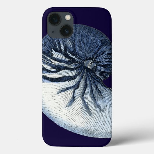 Indigo Schelpen VII Case-Mate iPhone Case (Achterkant)