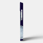 Indigo Schelpen VII Case-Mate iPhone Case (Achterkant / Links)