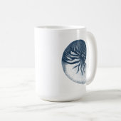 Indigo Shark Eye Seashell Koffiemok (Voorkant rechts)