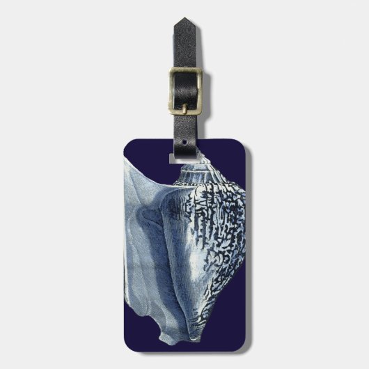 Indigo Shells I Bagagelabel (Voorkant verticaal)