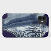 Indigo Shells I Case-Mate iPhone Case (Achterkant (horizontaal))