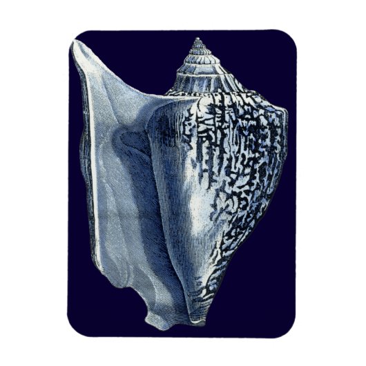Indigo Shells I Magneet (Verticaal)