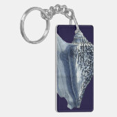 Indigo Shells I Sleutelhanger (Voorkant Links)