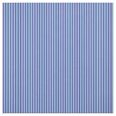 Indigo & Sky Blue Stripes/Lines Pattern Stof (Swatch)
