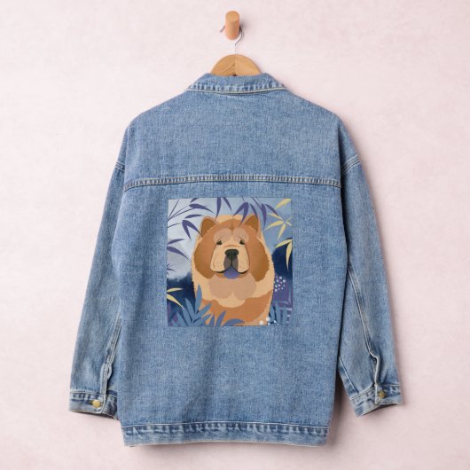 INDIGO soepele chow denim jas Denim Jacket (Hangar)