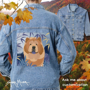 INDIGO soepele chow denim jas Jacket