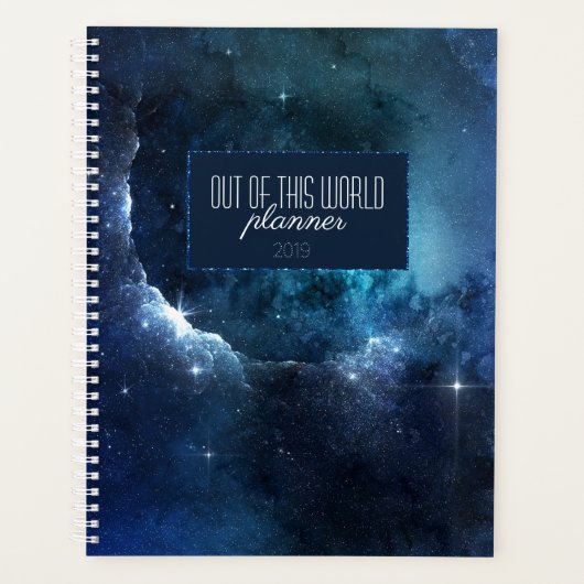 Indigo Star Galaxy Starfield Planner (Voorkant)