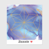 Indigo star sticker (Vel)