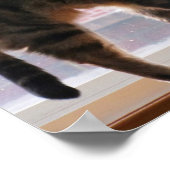 Indigo stretcht poster (Hoek)