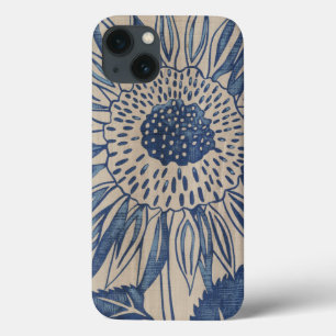 Indigo Sunflower iPhone 13 Hoesje