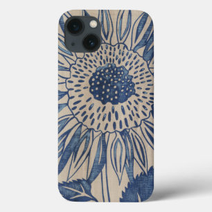 Indigo Sunflower iPhone 13 Hoesje
